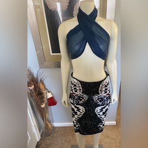 BCBGMaxAzria Bodycon Pencil Shirt